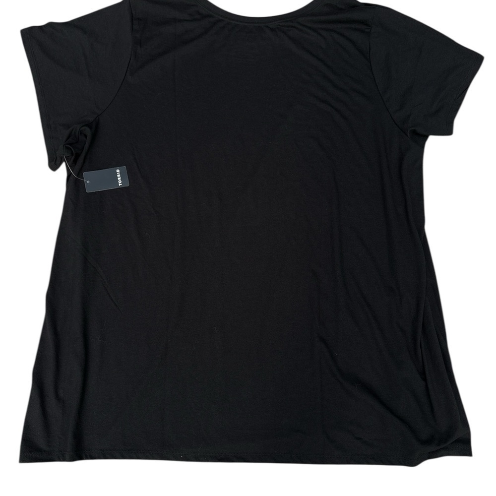 Torrid Classic Black Women's Top - Picture 2 of 6